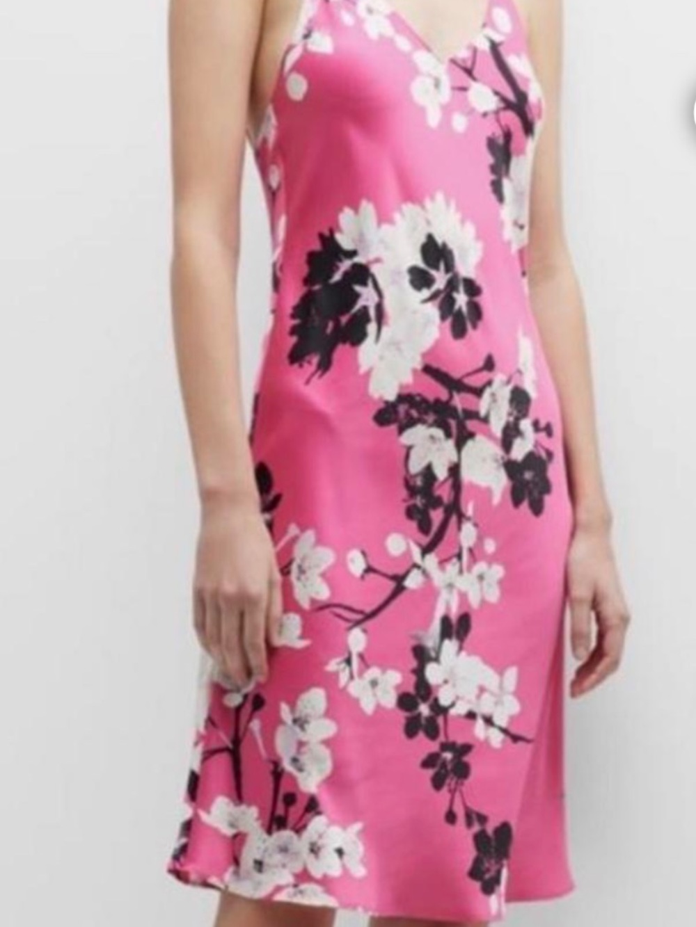 Natori Pink Floral Slip Dress size xs never worn